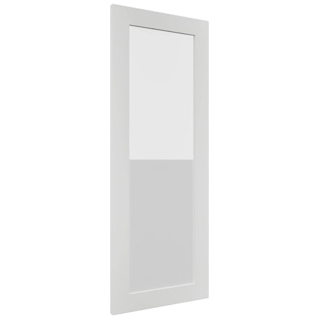 Fabuwood Luxe Frost DS GDW1539 Wall Glass Door, Front View