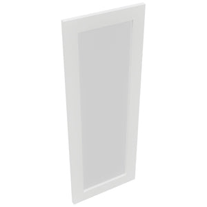 Fabuwood Luxe Frost DS GDW1539 Wall Glass Door, Top View