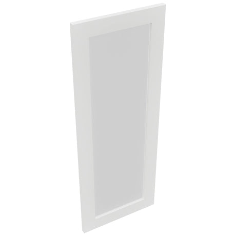 Fabuwood Luxe Frost DS GDW1539 Wall Glass Door, Top View
