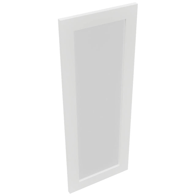Fabuwood Luxe Frost DS GDW1539 Wall Glass Door, Top View