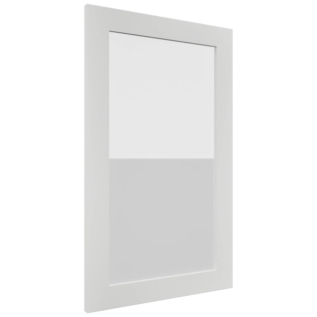 Fabuwood Luxe Frost DS GDW1830 Wall Glass Door, Front View