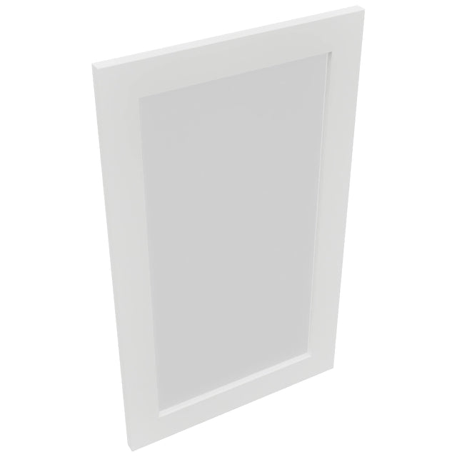 Fabuwood Luxe Frost DS GDW1830 Wall Glass Door, Top View