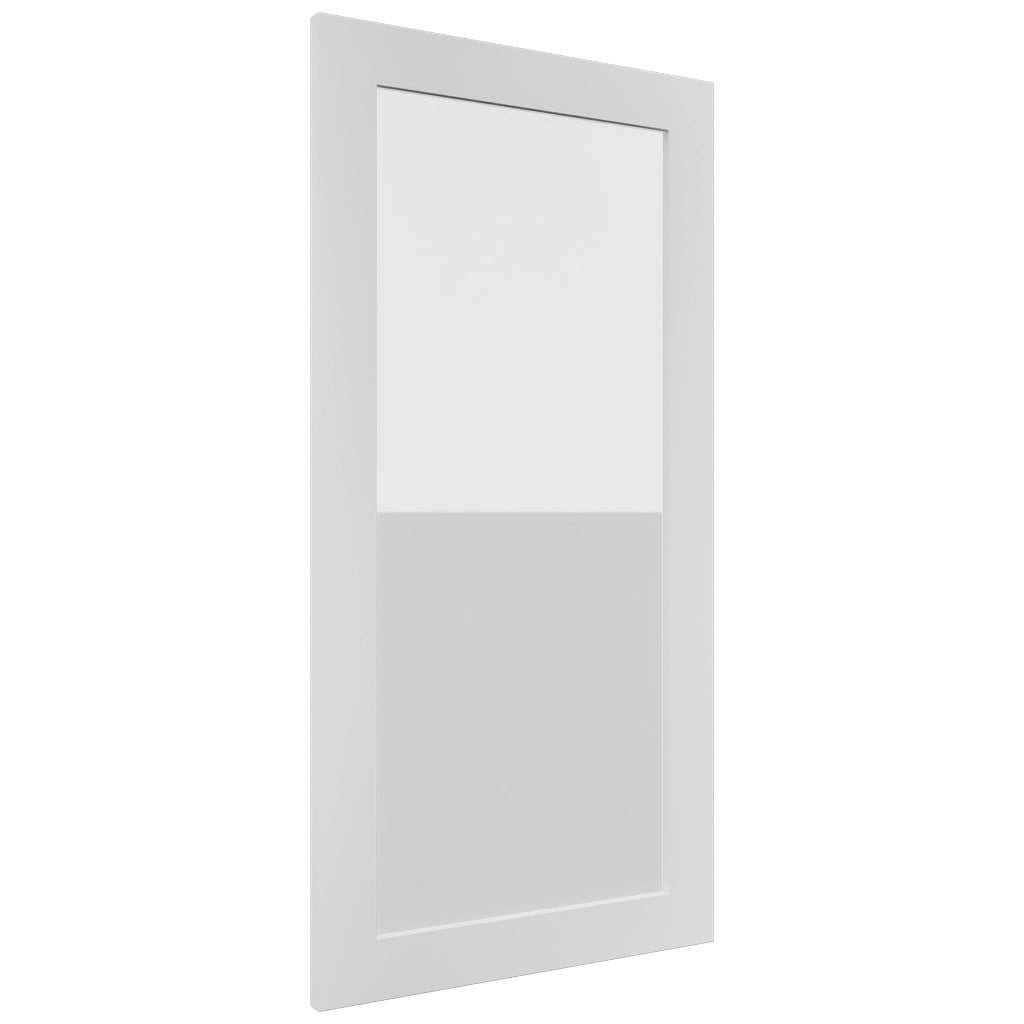 Fabuwood Luxe Frost DS GDW1836 Wall Glass Door, Front View