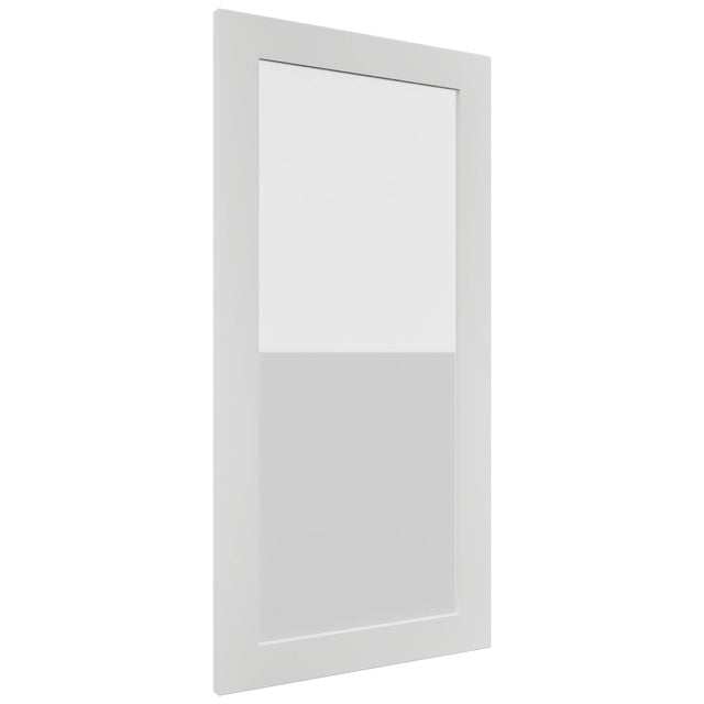 Fabuwood Luxe Frost DS GDW1836 Wall Glass Door, Front View
