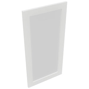 Fabuwood Luxe Frost DS GDW1836 Wall Glass Door, Top View