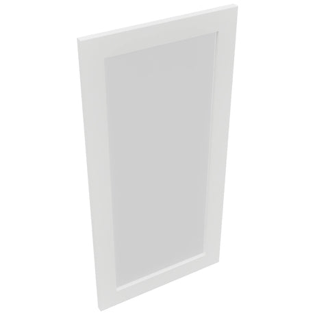 Fabuwood Luxe Frost DS GDW1836 Wall Glass Door, Top View