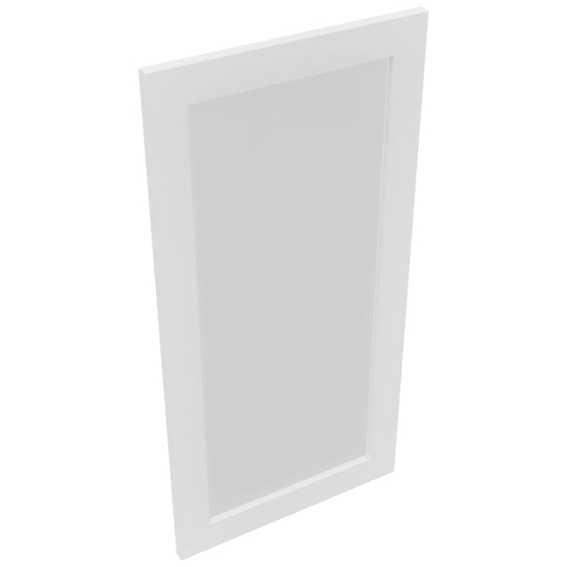 Fabuwood Luxe Frost DS GDW1836 Wall Glass Door, Top View