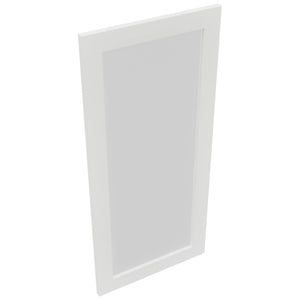 Fabuwood Luxe Frost DS GDW1839 Wall Glass Door, Top View