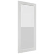 Fabuwood Luxe Frost DS GDW1842 Wall Glass Door, Front View