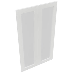 Fabuwood Luxe Frost DS GDW2442 Wall Glass Door, Top View
