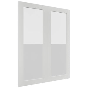 Fabuwood Luxe Frost DS GDW3039 Wall Glass Door, Front View