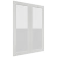 Fabuwood Luxe Frost DS GDW3042 Wall Glass Door, Front View
