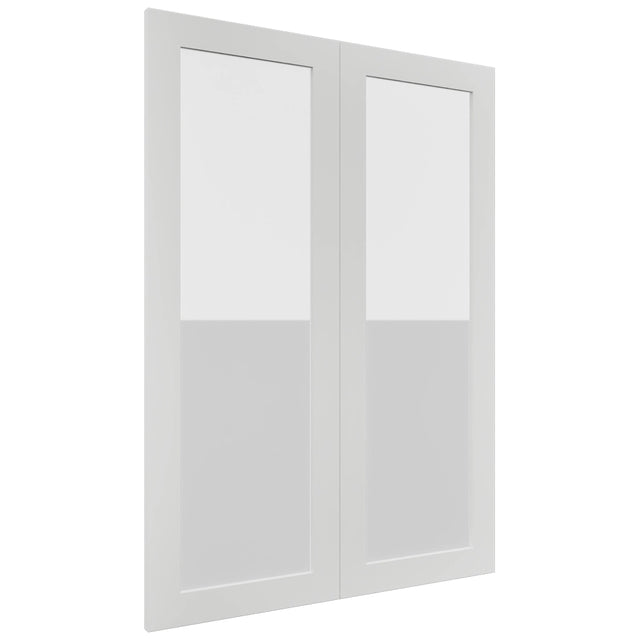 Fabuwood Luxe Frost DS GDW3042 Wall Glass Door, Front View