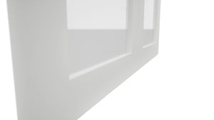 Fabuwood Luxe Frost DS GDW3042 Wall Glass Door, Detail View