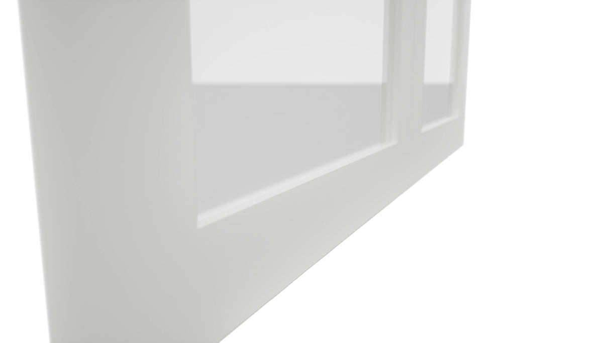 Fabuwood Luxe Frost DS GDW3639 Wall Glass Door, Detail View
