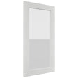 Fabuwood Luxe Frost DS GDWDC2430 Wall Glass Door, Front View