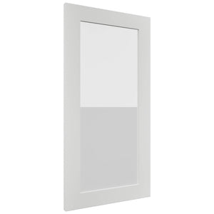 Fabuwood Luxe Frost DS GDWDC2430 Wall Glass Door, Front View