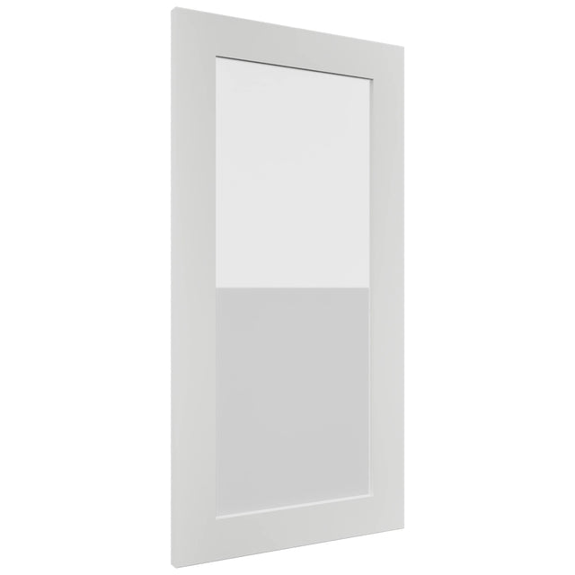 Fabuwood Luxe Frost DS GDWDC2430 Wall Glass Door, Front View