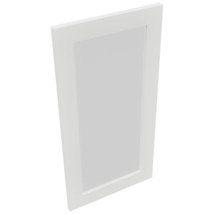 Fabuwood Luxe Frost DS GDWDC2430 Wall Glass Door, Top View
