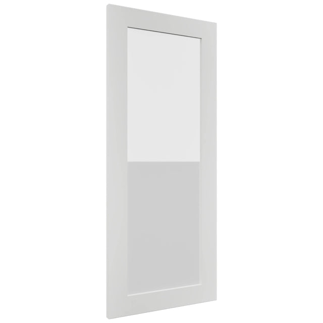 Fabuwood Luxe Frost DS GDWDC2436 Wall Glass Door, Front View