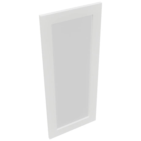 Fabuwood Luxe Frost DS GDWDC2436 Wall Glass Door, Top View