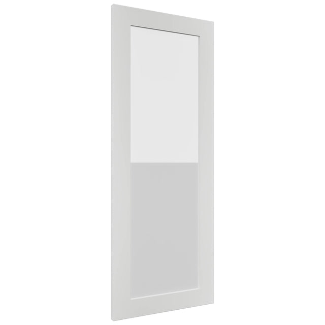 Fabuwood Luxe Frost DS GDWDC2439 Wall Glass Door, Front View