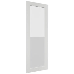 Fabuwood Luxe Frost DS GDWDC2442 Wall Glass Door, Front View