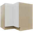 Fabuwood Luxe Frost ERB36 Base Corner Easy Reach Cabinet, Front View
