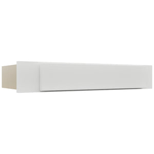Fabuwood Luxe Frost KD30 Vanity Desk, Front View