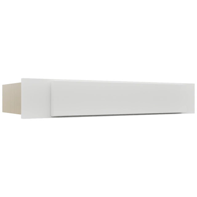 Fabuwood Luxe Frost KD30 Vanity Desk, Front View