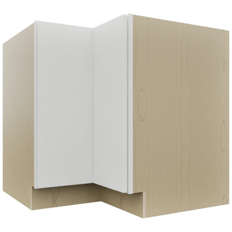 Fabuwood Luxe Frost LSB36 Base Corner Lazy Susan Cabinet, Front View