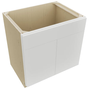Fabuwood Luxe Frost SB33SDF Base Sink Cabinet, Top View