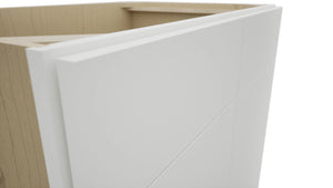 Fabuwood Luxe Frost SB36 Base Sink Cabinet, Detail View