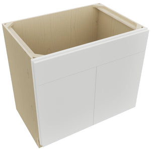 Fabuwood Luxe Frost SB36SDF Base Sink Cabinet, Top View