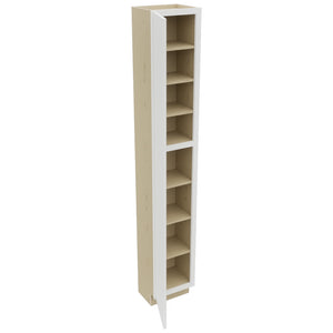 Fabuwood Luxe Frost TP151293 Tall Pantry Cabinet, Open View