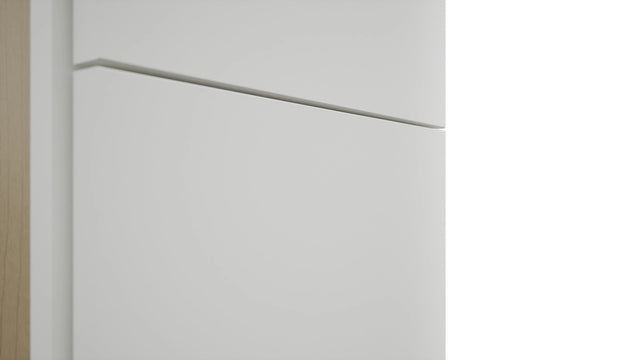 Fabuwood Luxe Frost TP151293 Tall Pantry Cabinet, Detail View