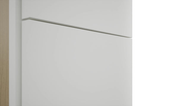 Fabuwood Luxe Frost TP152484 Tall Pantry Cabinet, Detail View