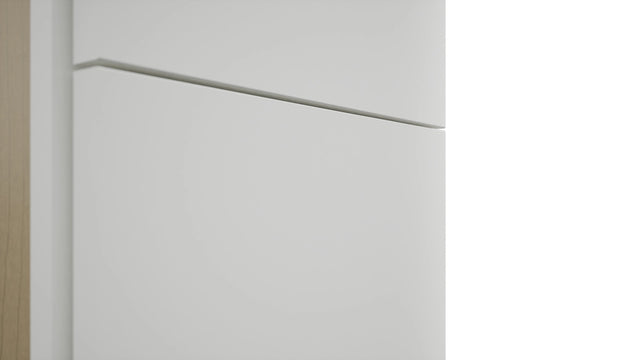 Fabuwood Luxe Frost TP152490 Tall Pantry Cabinet, Detail View