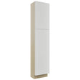 Fabuwood Luxe Frost TP181284 Tall Pantry Cabinet, Front View
