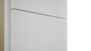 Fabuwood Luxe Frost TP181284 Tall Pantry Cabinet, Detail View