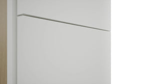 Fabuwood Luxe Frost TP181290 Tall Pantry Cabinet, Detail View