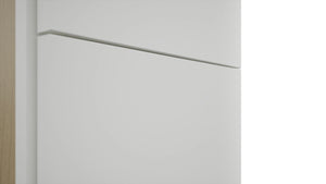 Fabuwood Luxe Frost TP182493 Tall Pantry Cabinet, Detail View