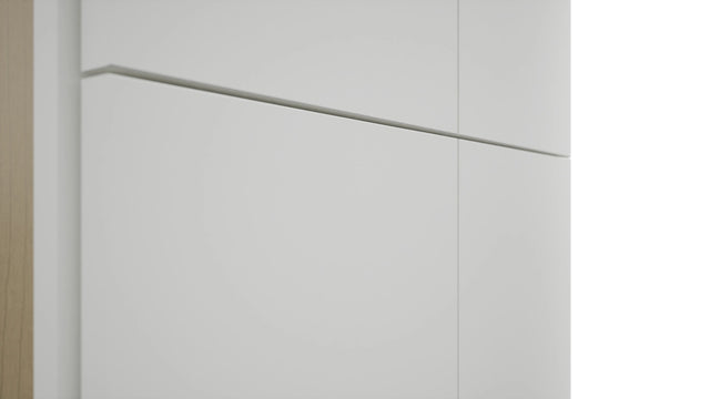 Fabuwood Luxe Frost TP242484 Tall Pantry Cabinet, Detail View