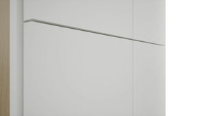 Fabuwood Luxe Frost TP242490 Tall Pantry Cabinet, Detail View