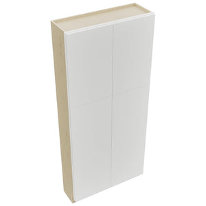Fabuwood Luxe Frost TP361284 Tall Pantry Cabinet, Top View