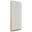 Fabuwood Luxe Frost TP361293 Tall Pantry Cabinet, Front View
