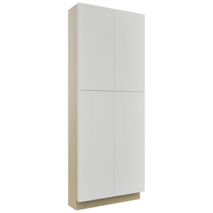 Fabuwood Luxe Frost TP361293 Tall Pantry Cabinet, Front View