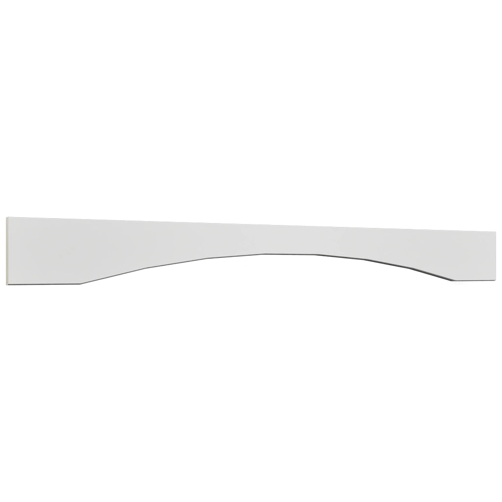Fabuwood Luxe Frost VAR54 Wall Valance, Front View