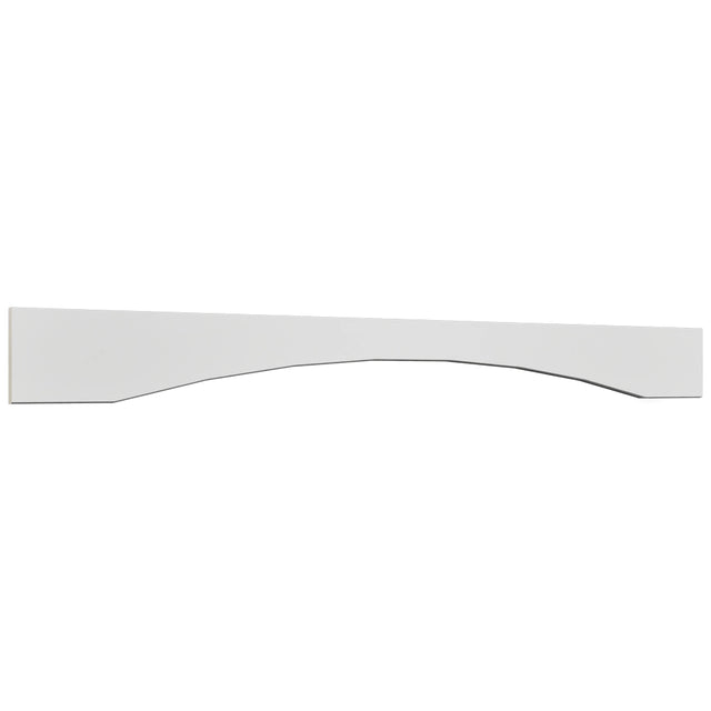Fabuwood Luxe Frost VAR54 Wall Valance, Front View