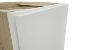 Fabuwood Luxe Frost VB21-34 Vanity Base Standard Cabinet, Detail View